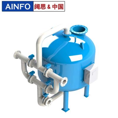 1．用于要求出水濁度≤5mg/L 能符合飲用水質(zhì)標(biāo)準(zhǔn)的工業(yè)用水、生活用水及市政給水 系統(tǒng)； 2．工業(yè)污水中的懸浮物、固體物的去除； 3．可用作離子交換法軟化、除鹽系統(tǒng)中的預(yù)處理設(shè)備，對(duì)水質(zhì)要求不高的工業(yè)給水的粗過(guò)濾設(shè)備； 以及用在游泳池循環(huán)處理系統(tǒng)、冷卻循環(huán)水凈化系統(tǒng)等。